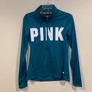 Turquoise PINK Quarter Zip